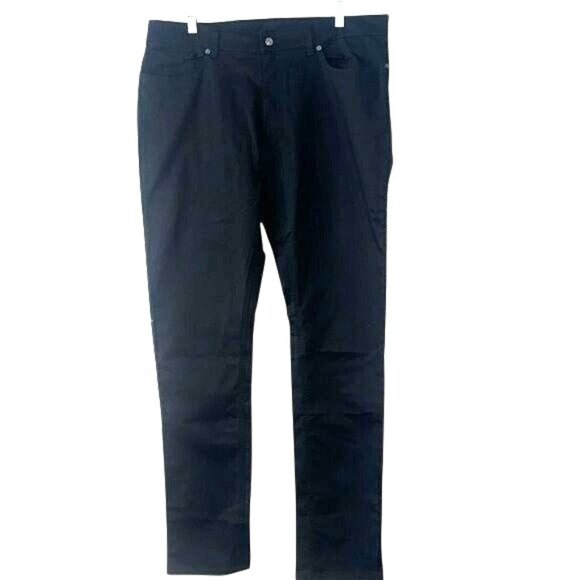 Oakley Mens Custom Fit Black Pants Size 38 Made In Italy